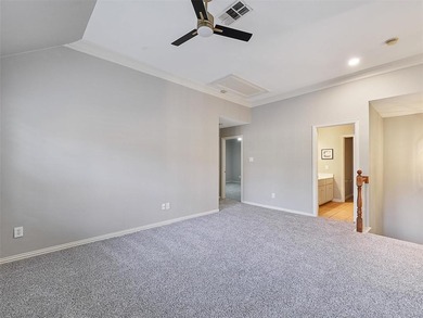 Step inside this beautiful custom home in highly sought after on The Trails of Frisco Golf Club in Texas - for sale on GolfHomes.com, golf home, golf lot