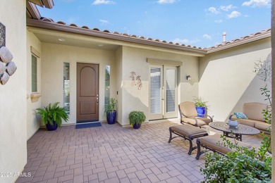 GOLF COURSE, MOUNTAIN VIEWS, POOL, SPA, FIRE-PIT, OUTDOOR on Verrado Golf Club  in Arizona - for sale on GolfHomes.com, golf home, golf lot