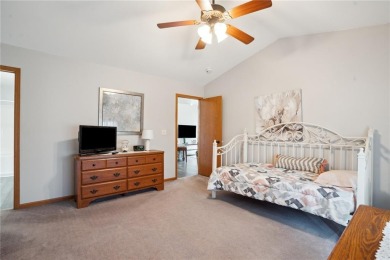 Here is a beautifully maintained ranch-style condo nestled in on Hunters Ridge Golf Course in Iowa - for sale on GolfHomes.com, golf home, golf lot