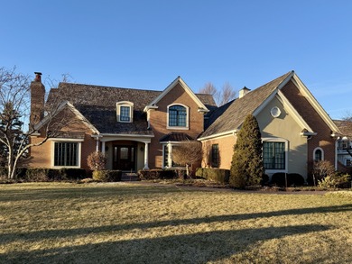 Stunning brick residence offering 5 bedrooms and 4.1 baths on Conway Farms Golf Club in Illinois - for sale on GolfHomes.com, golf home, golf lot