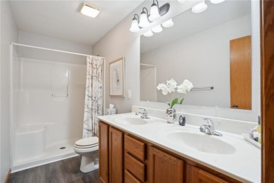 Here is a beautifully maintained ranch-style condo nestled in on Hunters Ridge Golf Course in Iowa - for sale on GolfHomes.com, golf home, golf lot