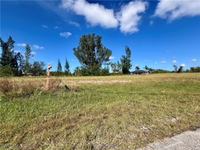 Oversized lot on a very large canal with a beautiful western on Burnt Store Golf Club in Florida - for sale on GolfHomes.com, golf home, golf lot
