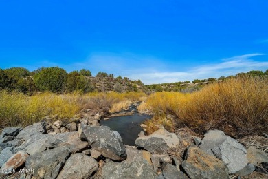 Nestled in the scenic White Mountains of Arizona, this almost on Silver Creek Golf Club in Arizona - for sale on GolfHomes.com, golf home, golf lot