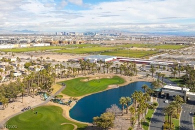 Paid-off solar panels and a prime corner lot with an expansive on Rhodes Ranch Golf Club in Nevada - for sale on GolfHomes.com, golf home, golf lot