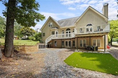 Nestled gracefully on the 4th fairway, this exquisite home on Brookstone Golf and Country Club in Georgia - for sale on GolfHomes.com, golf home, golf lot