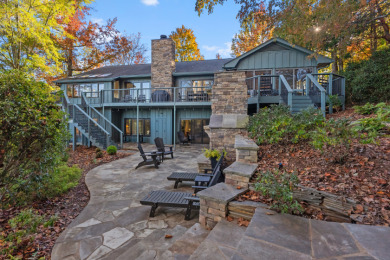 Inviting, Open Living with Lake Keowee & Blue Ridge Mountain View on Keowee Key Golf and Country Club in South Carolina - for sale on GolfHomes.com, golf home, golf lot