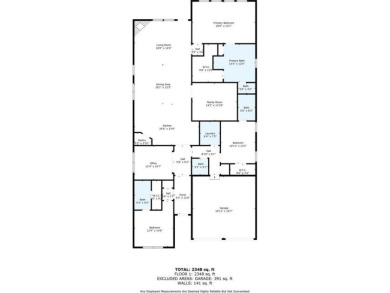 Light Bright and Open 2020 American Legend built 1 story home on The Tribute At the Colony in Texas - for sale on GolfHomes.com, golf home, golf lot