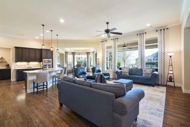 Welcome to 9709 Stonewood Drive in the highly sought-after 55+ on Wildhorse Golf Club of Robson Ranch in Texas - for sale on GolfHomes.com, golf home, golf lot