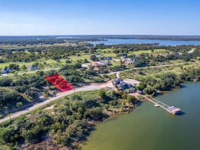 Build your lakeside retreat on this elevated 0.3-acre lot within on Hideout Golf Club and Resort  in Texas - for sale on GolfHomes.com, golf home, golf lot