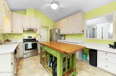 Waterfront living at its finest! This beautiful home offers on River Bend Golf and Country Club in North Carolina - for sale on GolfHomes.com, golf home, golf lot