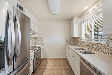 Move-in ready and freshly painted in November, this charming on PalmBrook Country Club in Arizona - for sale on GolfHomes.com, golf home, golf lot