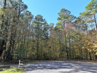 Lot is .56 acres wooded in a private location at the end of on Sound Golf Links at Albemarle Plantation in North Carolina - for sale on GolfHomes.com, golf home, golf lot