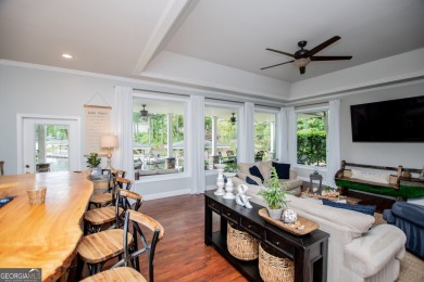 Nestled on a serene, east facing, private cove, this FULLY on Fairfield Plantation Golf and Country Club in Georgia - for sale on GolfHomes.com, golf home, golf lot