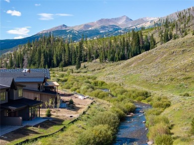 Own the first single family home with riverfront access on Breckenridge Golf Club in Colorado - for sale on GolfHomes.com, golf home, golf lot