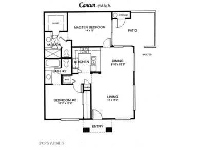 Nice Unit in Gated Sun Village Resort! Vaulted ceilings, tile on Sun Village Golf Course in Arizona - for sale on GolfHomes.com, golf home, golf lot