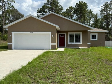 eautiful New Construction in Citrus Springs - 4 Bedrooms, Modern on Pine Ridge Community Golf and Country Club in Florida - for sale on GolfHomes.com, golf home, golf lot