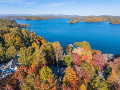 Inviting, Open Living with Lake Keowee & Blue Ridge Mountain View on Keowee Key Golf and Country Club in South Carolina - for sale on GolfHomes.com, golf home, golf lot