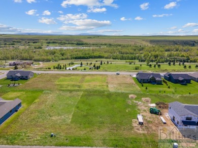 This new construction one level modern farmhouse is being built on Red Lodge Golf Club in Montana - for sale on GolfHomes.com, golf home, golf lot