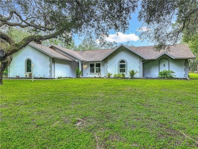 Fall in love with this picturesque 4 bedrooms, 2 bath, 2 car on Citrus Hills Golf Club in Florida - for sale on GolfHomes.com, golf home, golf lot
