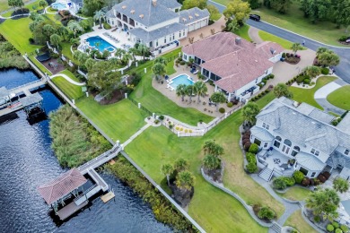 Waterfront home in the gated Dye Estates at Barefoot Landing on Barefoot Resort and Golf Club  in South Carolina - for sale on GolfHomes.com, golf home, golf lot