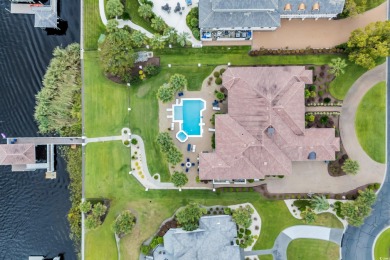 Waterfront home in the gated Dye Estates at Barefoot Landing on Barefoot Resort and Golf Club  in South Carolina - for sale on GolfHomes.com, golf home, golf lot