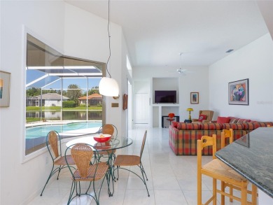 Sunrise coffee on your private lanai sets the tone for your on Stoneybrook Golf and Country Club of Sarasota in Florida - for sale on GolfHomes.com, golf home, golf lot