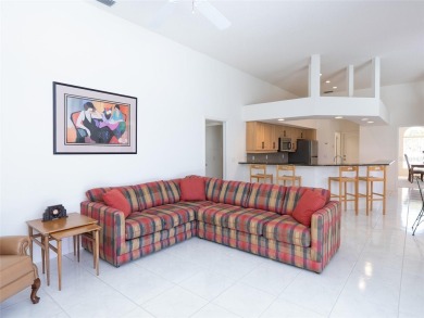 Sunrise coffee on your private lanai sets the tone for your on Stoneybrook Golf and Country Club of Sarasota in Florida - for sale on GolfHomes.com, golf home, golf lot