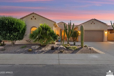 Golf Course Jubilee & Owned Solar! Front Paver Courtyard. Tile & on Copper Canyon Golf Club in Arizona - for sale on GolfHomes.com, golf home, golf lot