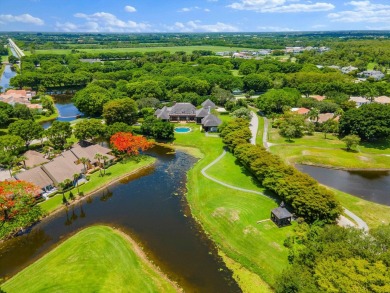 A European-inspired estate nestled within the prestigious on Palm Beach Polo and Country Club in Florida - for sale on GolfHomes.com, golf home, golf lot