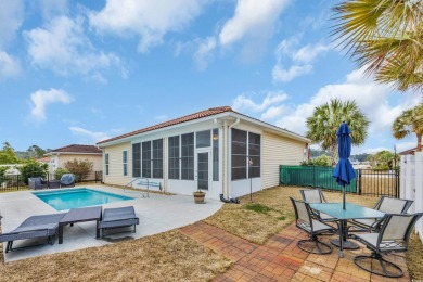 Escape to Mediterranean-inspired serenity with this beautifully on Palmetto Greens Golf and Country Club in South Carolina - for sale on GolfHomes.com, golf home, golf lot