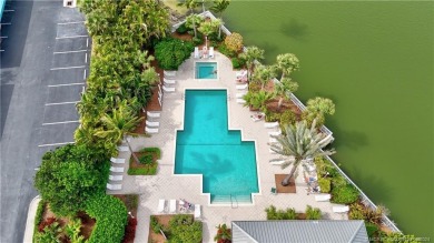 Gorgeous condo at Hutchinson Island with private view of pond on Ocean Club At the Hutchinson Island Beach Resort and Marina in Florida - for sale on GolfHomes.com, golf home, golf lot