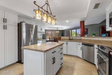 This Casa Del Rio is truly one-of-a-kind--no cookie cutter here! on Rio Verde Country Club - Quail Run in Arizona - for sale on GolfHomes.com, golf home, golf lot