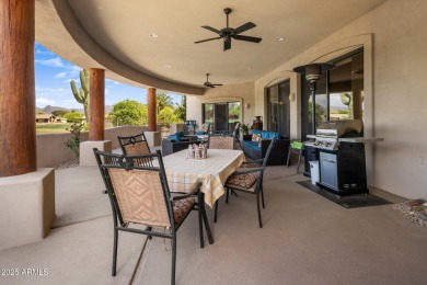 This Casa Del Rio is truly one-of-a-kind--no cookie cutter here! on Rio Verde Country Club - Quail Run in Arizona - for sale on GolfHomes.com, golf home, golf lot