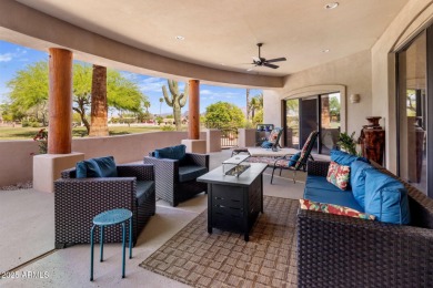 This Casa Del Rio is truly one-of-a-kind--no cookie cutter here! on Rio Verde Country Club - Quail Run in Arizona - for sale on GolfHomes.com, golf home, golf lot