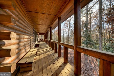 Welcome to an One-of-a-Kind Dovetail Log Home in Buckhorn on White Path Golf Club in Georgia - for sale on GolfHomes.com, golf home, golf lot