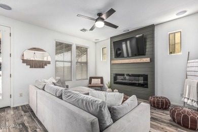 A beautifully crafted 4-bedroom, 2.5-bath Farmhouse-style home on Verrado Golf Club  in Arizona - for sale on GolfHomes.com, golf home, golf lot