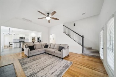 Step into this beautifully renovated home that combines timeless on Bailey Ranch Golf Club in Oklahoma - for sale on GolfHomes.com, golf home, golf lot