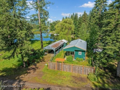 GRASS TO WATERS EDGE ON TWIN LAKES! on Twin Lakes Village Golf Course in Idaho - for sale on GolfHomes.com, golf home, golf lot