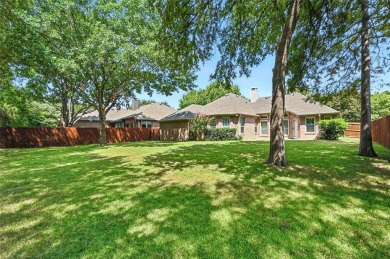 IMMACULATE SINGLE-STORY WITH A MASSIVE BACKYARD NESTLED IN A on Bridlewood Golf Course in Texas - for sale on GolfHomes.com, golf home, golf lot