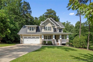 Welcome Home to a beautiful two-story home in Anderson Creek on Anderson Creek Golf Club in North Carolina - for sale on GolfHomes.com, golf home, golf lot