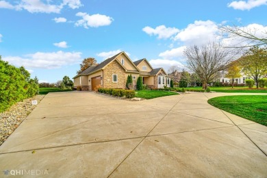 Newer ranch home in beautiful gated golf course community of on Briar Ridge Country Club in Indiana - for sale on GolfHomes.com, golf home, golf lot