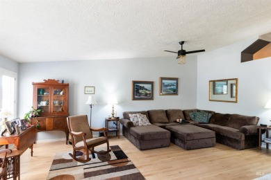 Welcome to 4023 N Bayou Lane, a serene and stylish single-level on Plantation Country Club in Idaho - for sale on GolfHomes.com, golf home, golf lot
