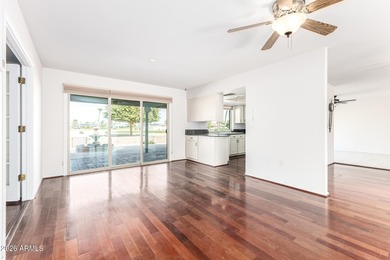 Charming single-story home in Sun City is now on the market! on Sun City Lakes West and East in Arizona - for sale on GolfHomes.com, golf home, golf lot