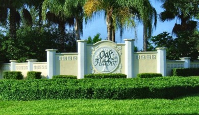 Delightful Oak Harbor Bermudian golf cottage in Vero's premier on Oak Harbor Country Club in Florida - for sale on GolfHomes.com, golf home, golf lot
