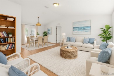 Escape to privacy and space with this 2017-built 3 bedroom, 2 on Pine Ridge Community Golf and Country Club in Florida - for sale on GolfHomes.com, golf home, golf lot