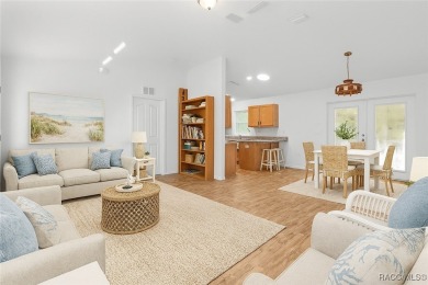 Escape to privacy and space with this 2017-built 3 bedroom, 2 on Pine Ridge Community Golf and Country Club in Florida - for sale on GolfHomes.com, golf home, golf lot