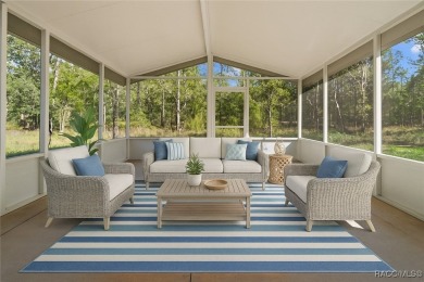 Escape to privacy and space with this 2017-built 3 bedroom, 2 on Pine Ridge Community Golf and Country Club in Florida - for sale on GolfHomes.com, golf home, golf lot