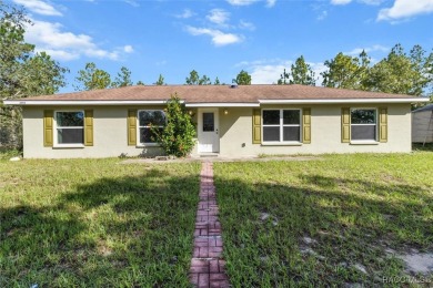 Escape to privacy and space with this 2017-built 3 bedroom, 2 on Pine Ridge Community Golf and Country Club in Florida - for sale on GolfHomes.com, golf home, golf lot