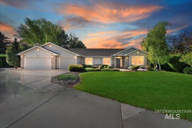 Discover this stunning single-level home nestled on the Eagle on Eagle Hills Golf Course in Idaho - for sale on GolfHomes.com, golf home, golf lot