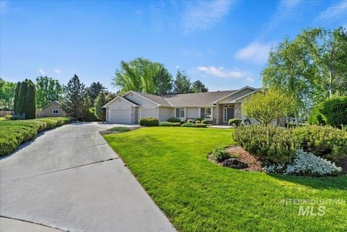 Discover this stunning single-level home nestled on the Eagle on Eagle Hills Golf Course in Idaho - for sale on GolfHomes.com, golf home, golf lot